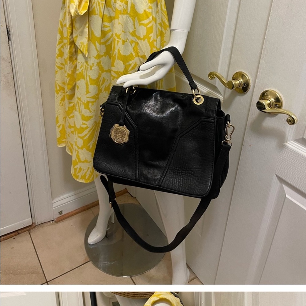 Vince Camuto's Stunning Leather Bag Can Be A Shoulder Bag Or Crossbody